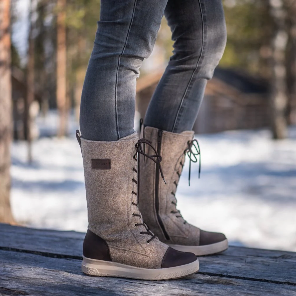 JÄÄTIKKÖ Women’s GORE-TEX® felt boots - Image 9